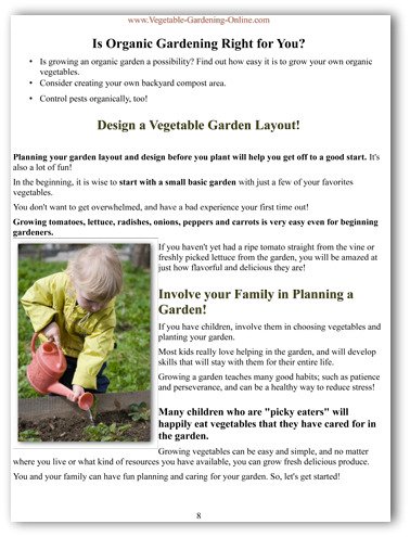 How To Grow A Garden EBook - The Best Of Vegetable Gardening Online